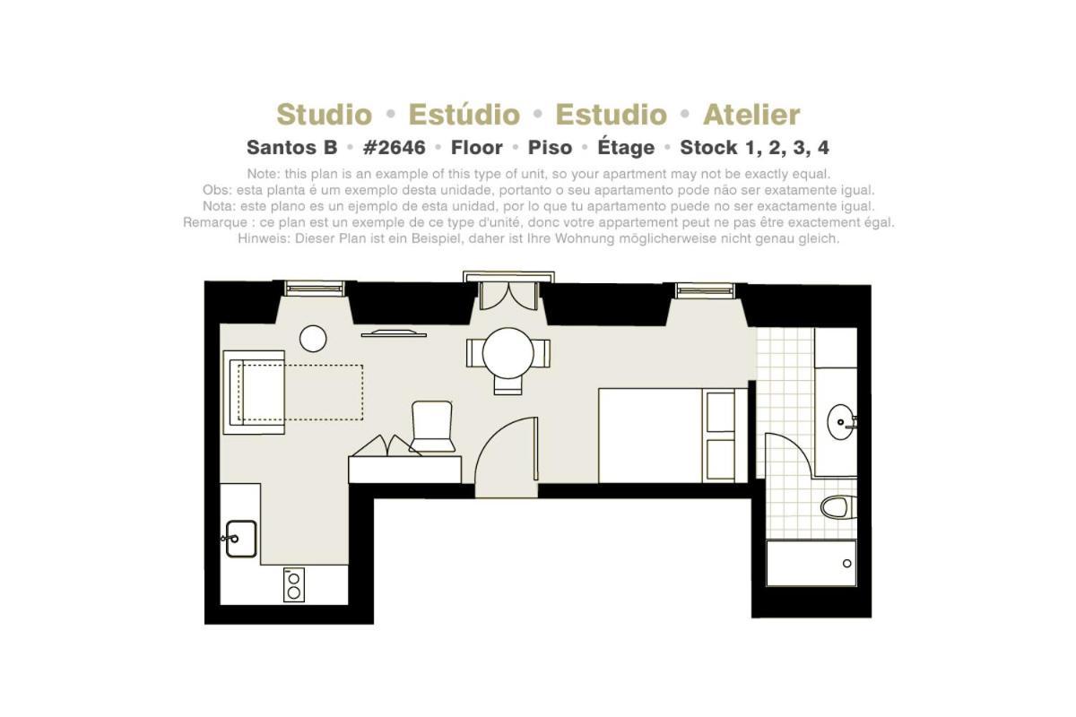 Apartamento Serviced - Santos *